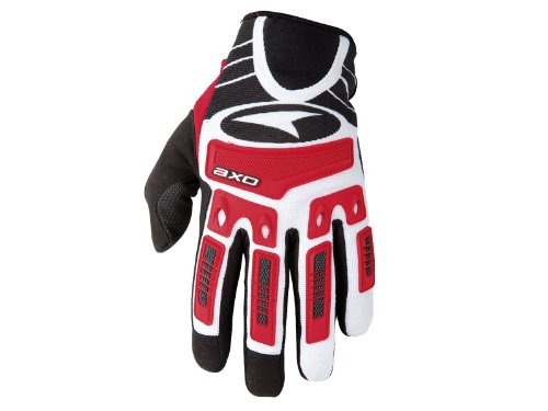 AXO Ride Junior Guantes largos, Niños, Rojo, S