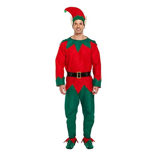 Henbrandt - Costume Déguisement Lutin Homme - 1, M