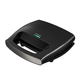 Grundig SWM2940 SWM 2940 opiekacz do kanapek, czarny metaliczny/stal nierdzewna