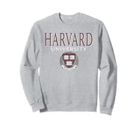 Harvard University Veritas Wappen Sweatshirt