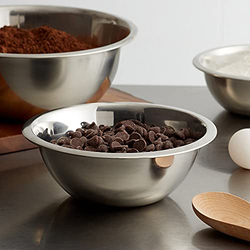 Image of KMW Professional-Grade Mixing Bowl S /S,235 X 75 Mm,2.0 LTR - (2 pcs Set) | with Enhanced Durability | Versatile Build