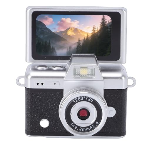 Appareil photo numérique vlog CCD rétro vintage compact pour photographie étudiante