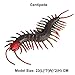 FLORMOON Realistic Animal Figures Centipede Figurines Insect Toy, Science Project, Cake Topper, Early Educational Toys Birthday for Toddlers Kids Age 3 4 5
