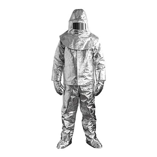 Heat Resistant Fireproof Hazmat Suit