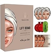 Gesichtsmasken Beauty Set von Sisters & Me Lifting Effekt 9 x reichhaltige Masken Beauty inkl. ho...