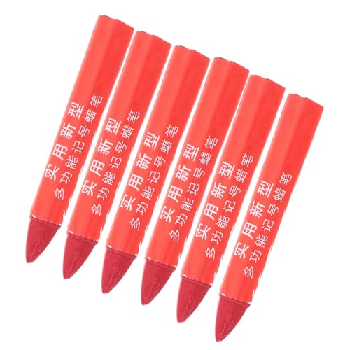 Warmhm 6pezzi Cera Per Marcatura Pneumatici Auto Per Riparazione Pneumatici Per Marcatura Graffiti Per Forniture Per Auto Da