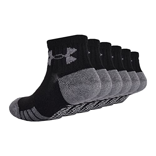 Under Armour Pacote múltiplo de meias para meninos, Black Tech, 2-4 Anos