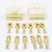 TinFmoon 5 Sets 6 Pin Way Electrical Connector Plug, 6.3mm Male Female Socket Plug, Terminal for Motorcycle Car
