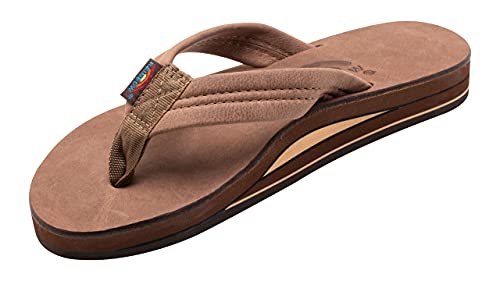Rainbow Sandals Ladies Luxury Leather - Double Layer Arch Support with 1