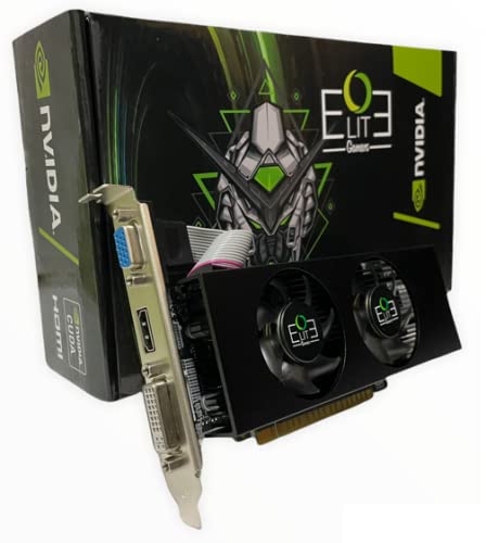 Cuda Cores: 640 SP OUTLET COMPUTER GeForce GT 750 Ti 4 GB GDDR5, Scheda Video Low Profile per HTPC Compatti e Build Low Profile con Doppia Ventola, Incluso Bracket Aggiuntivo I/O