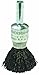 Anderson Brush 06971 Crimped Wire Solid End Brushes-NS Series, Stainless, 25,000 RPM, 1/2" x 0.006" (Pack of 10)