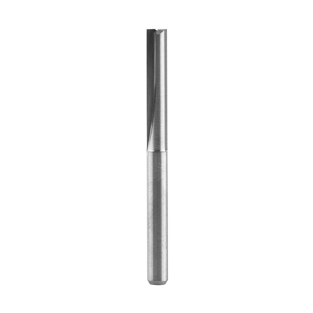 10pcs 3.175 mm Wolframcarbid Fräser Dual Flöten Gerade Schneiden Für CNC-Maschinen Und Rotary Tools