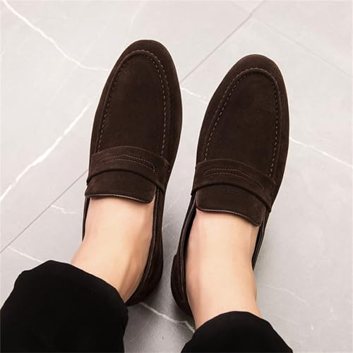 Men's Classic Loafers Slip-on Penny Loafer Comfort Business Casual Shoes3