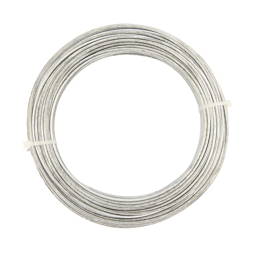 Galvanized Steel Utility Wire, 12 Gauge SWG, 0.104 in / 2.642 mm, 100 ft / 30.5 m Coil - Thumbnail 5