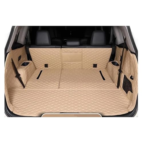 Tapis coffre voiture haut de gamme pour Toyota Highlander Hybride 2023