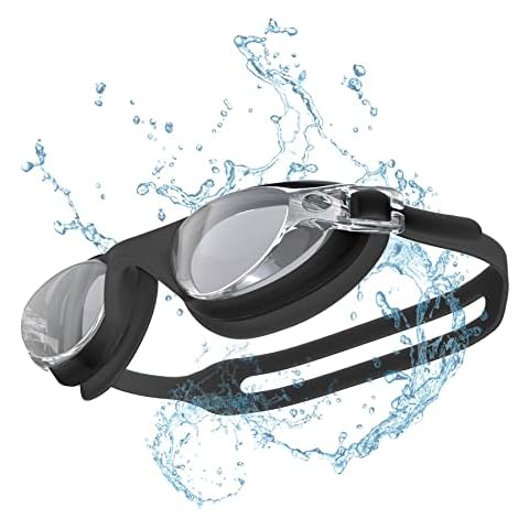 RABIGALA Swimming Goggles Anti-Fog Children's Swimming Goggles Anti-Leak Swimming Goggles Children 10 Years Swimming Goggles All-in-One Design for Swimming Goggles Freediving Cover