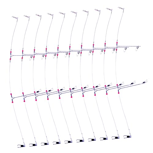 Kit de Accesorios de Pesca Profesional 10 piezas Acero Inoxidable miniatura 1