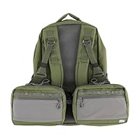 garcia フィッシングベスト カーキ 美品 Abu Garcia × BEAMS フィッシングベスト カーキグリーン