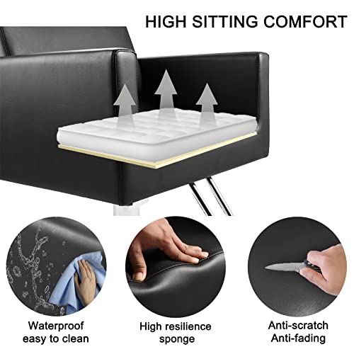 Outmaster Hairdresser Barber Salon Chair, Capacity 330 Lbs - With Heavy Duty Hydraulic Pump, 360° Swivel Adjustable Spa Beauty Equipment, Hair Stylist Women Man For Barbershop,Home #TOP2