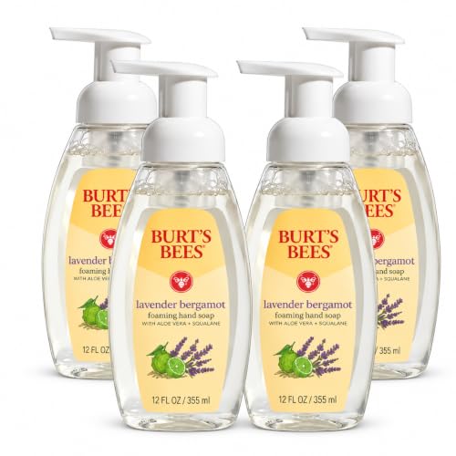 Burt's Bees Foaming Soft Hand Soap Foam Pump Bottle Lavander Bergamot Scent - image 1