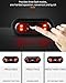 VERSATTA LED Motorcycle Helmet Light, Bike Bicycle Rear Red Safety Light, Helmet Light, Warning Tail Lights, Helmet Light for Night Riding with USB Chargeable Cable Small