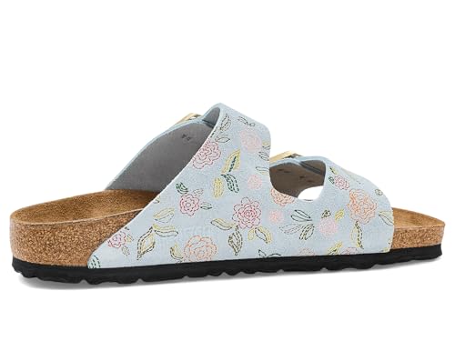 Image of Birkenstock Arizona Flower Print - Suede