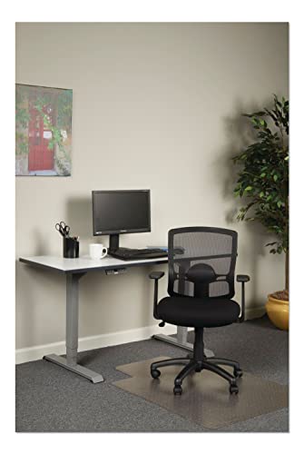 Alera Aleet42Me10B Alera Etros Series Mesh Mid-Back Swivel/Tilt Chair, Black #TOP1