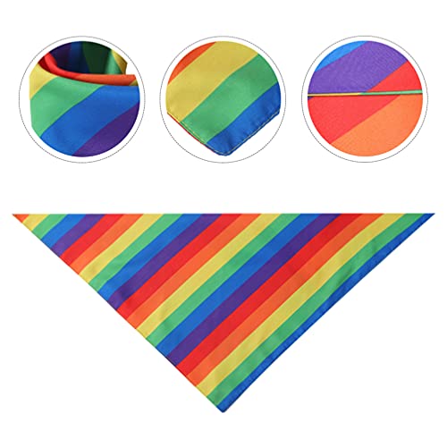 Bandana per Cani Arcobaleno Fazzoletto Sciarpa per...
