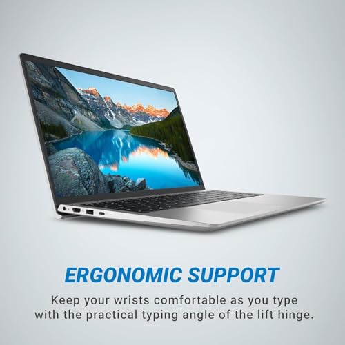 Image of Dell 15, AMD Ryzen 5-7530U, 16GB RAM, 512GB SSD, FHD IPS, 15.6 inch /39.62cm, Windows 11, MSO 2024, Platinum Silver, 1.67kg, [Dell 15], 120Hz, Standard Keyboard, 15 Month McAfee, Thin & Light, Laptop