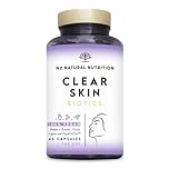 Trattamento Anti-Imperfezioni Viso. Con 9 Principi Attivi. Aiuta ad Attenuare Brufoli e Punti Neri. Per Acne, con Zinc, Vitamine C,E, Niacina e Rame. Skincare. Per 45 Giorni. CE. N2 Natural Nutrition