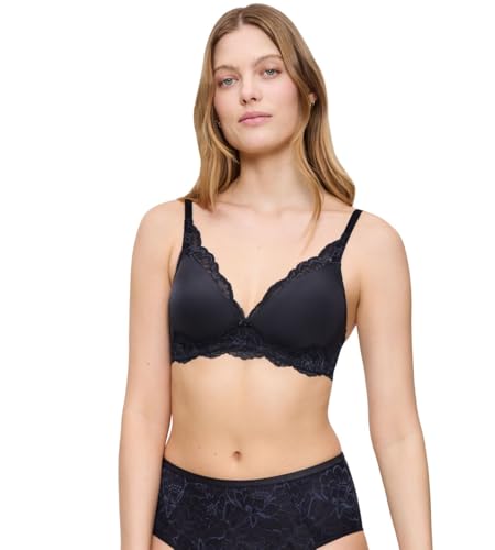 Soutien-gorge Triumph Amourette Charm T P Gris Encre 95C pour Femme