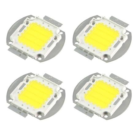 BestPriceEver 20W White High Power LED SMD Bead Chips Bulb Light Lamp DC 12V (4 Pieces)