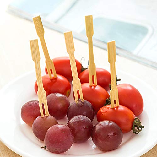 Pack Of 160 Bamboo Forks, Disposable Fruit Forks, Wooden Forks, Finger Food Wooden Bamboo Picks, Fruit Skewers With Two Prongs, Mini Cocktail Forks, Wooden Cutlery Party Cutlery For Party, Camping