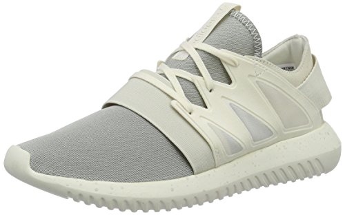 adidas Tubular Viral, Sneakers Basses Femme, Blanc (Chalk White/Chalk White/Core White), 39 1/3 EU