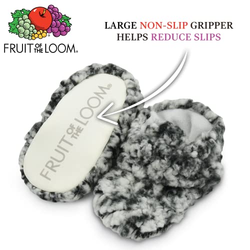 Fruit Of The Loom Cozy Thermal Wrap Booties With Non-Skids For Baby Girls, Boys, Unisex - Midnight (18-24 Months) #TOP3