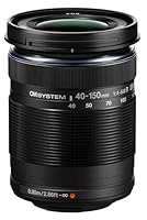 OM SYSTEM M.Zuiko Digital ED 40-150mm F4‑5.6 Objektiv, Telezoom, geeignet für alle MFT-Kameras (Olympus OM-D & Pen Modelle, Panasonic G-Serie), schwarz