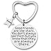 Infinity Collection Best Friends Keychain-Good Friends Heart Keychain- Friend Jewelry for Friends