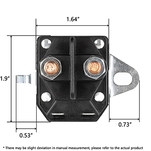 Starter Solenoid Fit For Craftsman Lawn Tractor - Solenoid Fit For Ayp Husqvarna Poulan Craftsman Lt2000 Ys4500 917288701 Mower, Solenoid 12V Replaces 192507 146154 178861 532192507 #TOP2