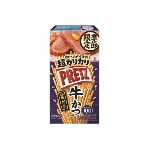 グリコ 超カリカリプリッツ＜牛かつ味＞