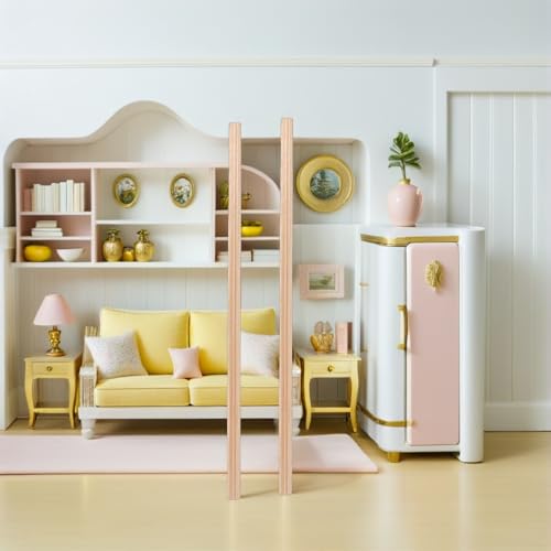 Moulures décoratives bois de précision pour décors miniatures