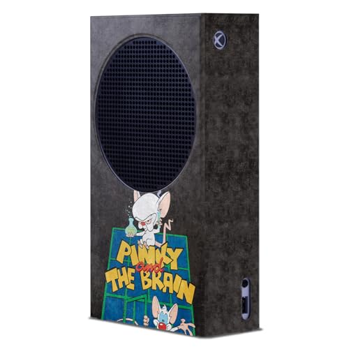 Xbox Series S Skin Animaniacs Pinky et le Brain Autocollant Console Head Case Designs