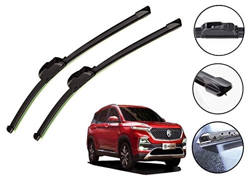 Image of Auto Hub Car Wiper Blades Compatibility with MG Hector - Set of 2 Pcs D-24,P-16