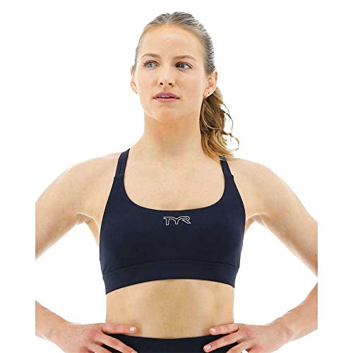 TYR Soutien-Gorge de Sport À Deux Bretelles Femme dos croisé respirant