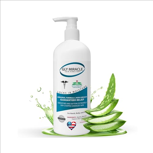 GLY MIRACLE Moisturizing Body Cream Lotion, 16 ounce - Non-Greasy...