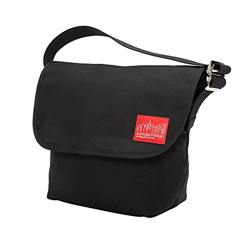 Manhattan Portage Vintage Messenger Bag, Black, Medium #TOP27