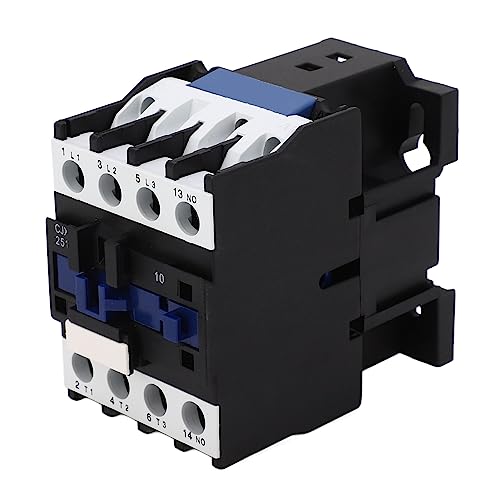 Contacteur AC 380V triphasé 25A interrupteur rail DIN CJX2