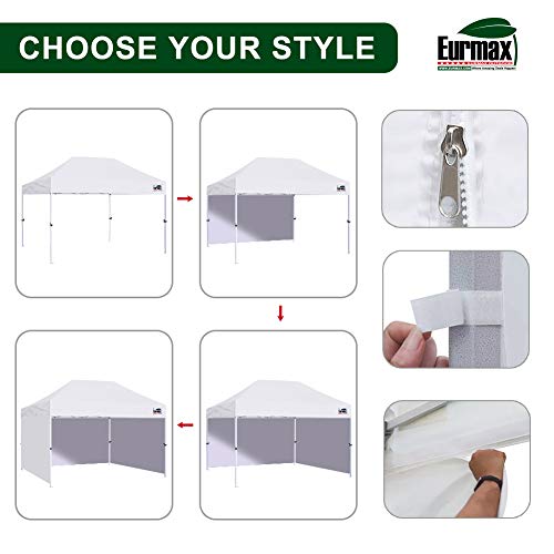 image for Eurmax USA 10'x15' Ez Pop-up Canopy Tent Commercial Instant Canopies w