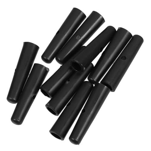 HOMSFOU Cuentas de Repuesto para Huesos de Paraguas, 10 Piezas, Diámetro 5 Mm, Plástico Resistente, Compatibles Paraguas Largos, Accesorio para Reparación y Actualización de Sombrillas