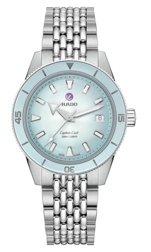 Rado -Captain Cook-Unisex-Swiss Automatic Watch-Stainless Steel-Sapphire Crystal -39mm