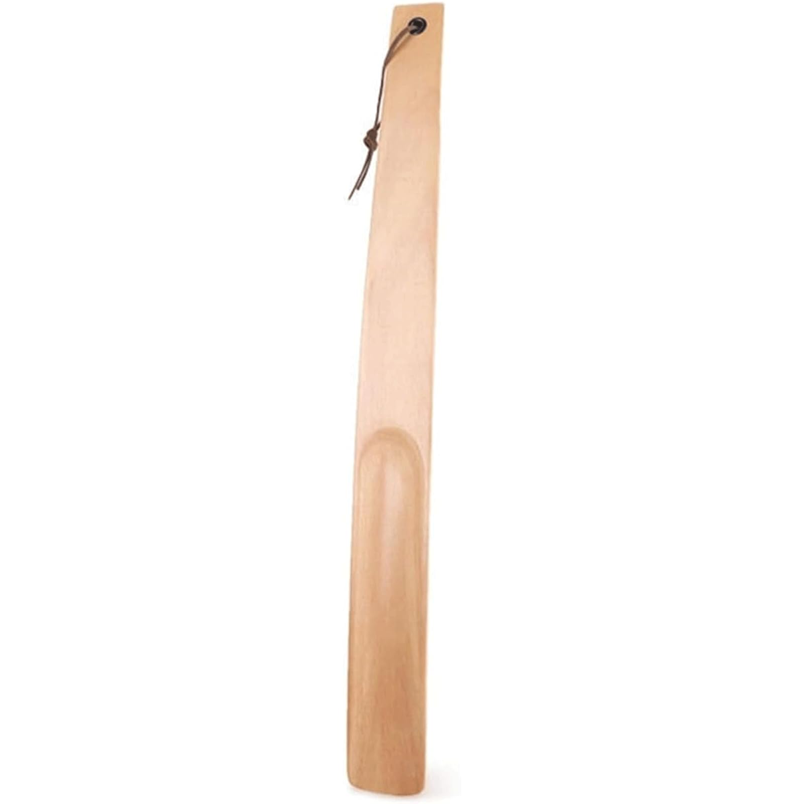 Calzador de madera de mango largo, 1 pieza de 38 cm de mango largo para mujeres, hombres, niños, personas mayores, herramienta de ayuda para zapatos, un color, Talla única